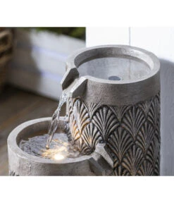 Dehner Polyresin-Gartenbrunnen Palermo, Ca. H66 Cm -Markenqualität 6911242 WE DE 003 BrunnenPalermo