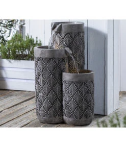 Dehner Polyresin-Gartenbrunnen Palermo, Ca. H66 Cm -Markenqualität 6911242 WE MO 001 BrunnenPalermo