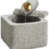 Dehner Granit-Gartenbrunnen Bambu, Ca. H47 Cm -Markenqualität 6938385 WE FS 001 BrunnenBambu