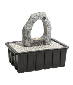 Dehner Granit-Gartenbrunnen Gruta, Ca. H45 Cm