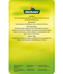 Japanische Lärche -Markenqualität 7261548 JapanischeLaerche Etikett 2