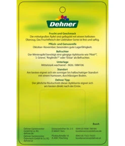 Winterapfel 'Pinova' 15 Winterapfel 'Pinova' -Markenqualität 7729361 WinterapfelPinova Etikett 2